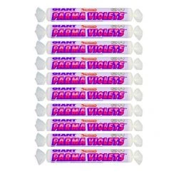 The Original Lolly Store Lollies Swizzels Giant Parma Violets Rolls 40g