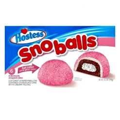 The Original Lolly Store Hostess Snoballs Marshmallow Cake - Pink