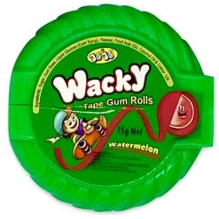 The Original Lolly Store Lollies Wacky Tape Bubble Gum Rolls