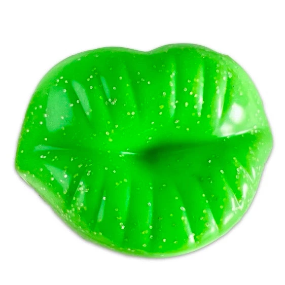 The Original Lolly Store Dummy Green Kissy Lips Lollipop 3 The Original Lolly Store Dummy Green Kissy Lips Lollipop