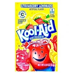The Original Lolly Store Kool-Aid Strawberry Lemonade Drink Mix Unsweetened