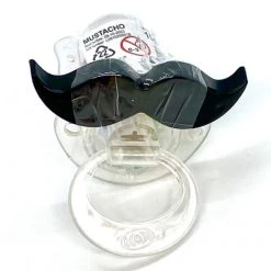 The Original Lolly Store Dummy Black Mustache Lollipop (Black)