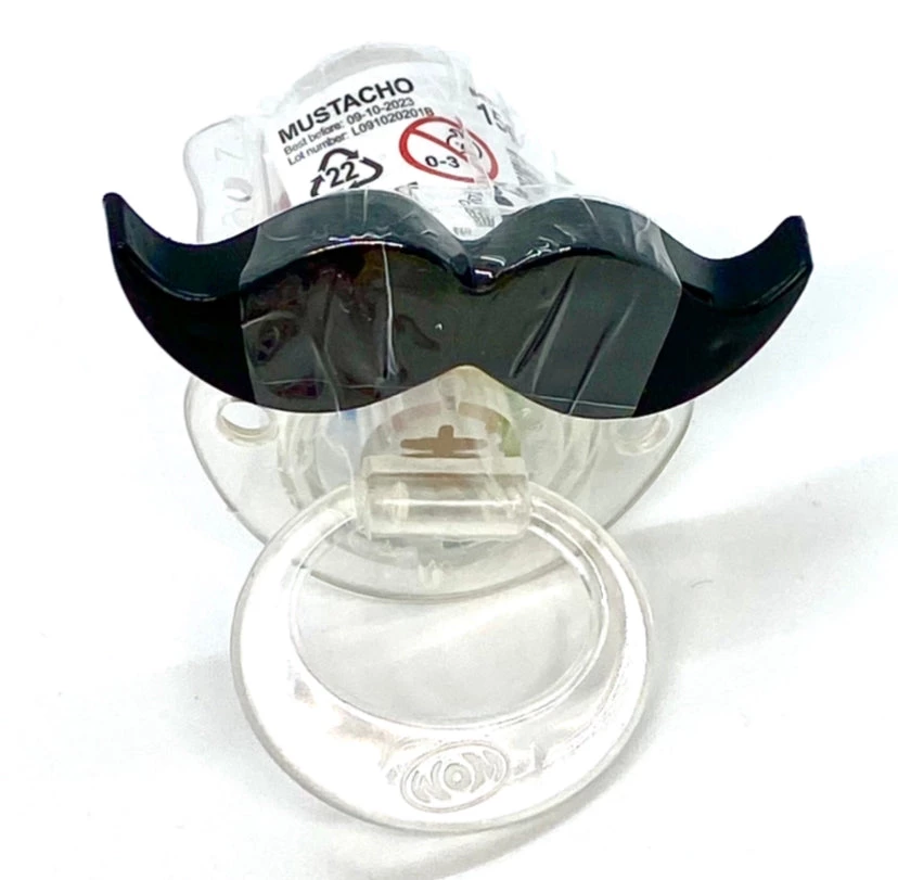 The Original Lolly Store Dummy Black Mustache Lollipop (Black) 3 The Original Lolly Store Dummy Black Mustache Lollipop (Black)