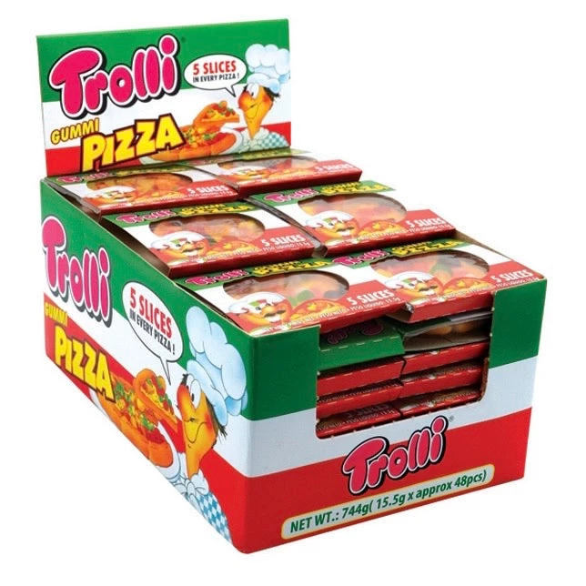 The Original Lolly Store Trolli Gummi Pizza Lollies 4 The Original Lolly Store Trolli Gummi Pizza Lollies