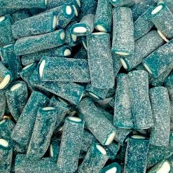 The Original Lolly Store Sour Blue Raspberry Cable Bites 190g Lollies