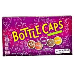 The Original Lolly Store Bottle Caps Movie Box 141.7g Lollies