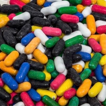 The Original Lolly Store Dutch Licorice Comfits Kleurendrop 3 The Original Lolly Store Dutch Licorice Comfits Kleurendrop