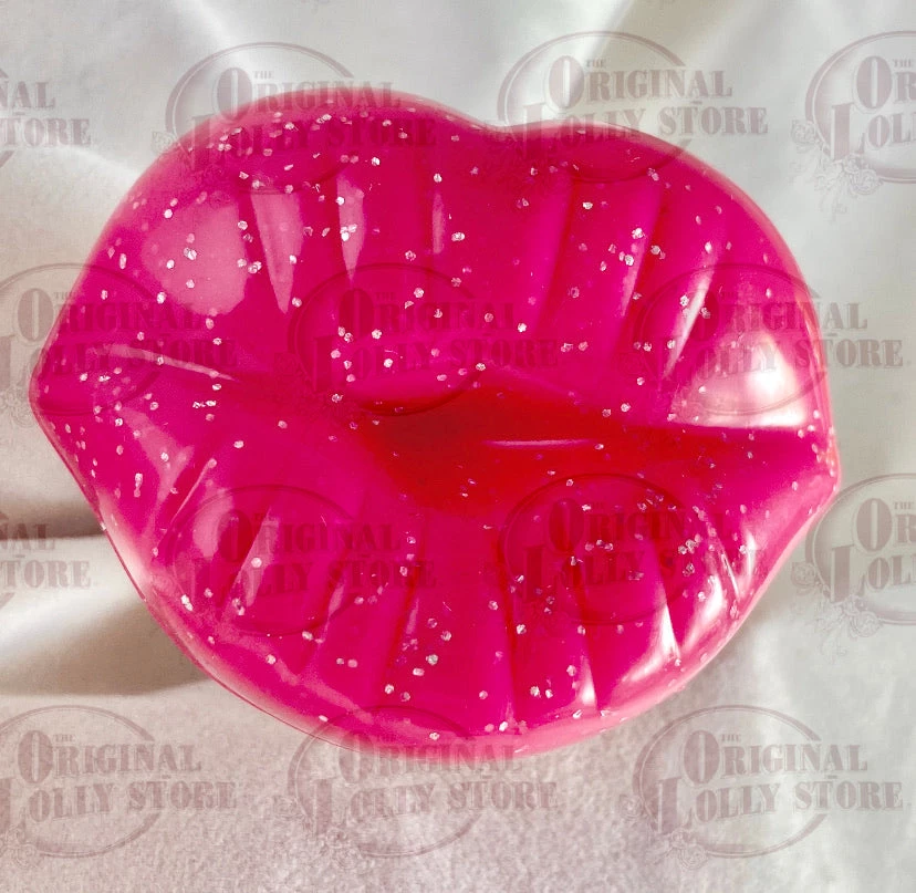 The Original Lolly Store Baby Shower/Christening/Gender Reveal Dummy Pink Kissy Lips Lollipop 3 The Original Lolly Store Baby Shower/Christening/Gender Reveal Dummy Pink Kissy Lips Lollipop