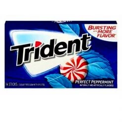 The Original Lolly Store Lollies Trident Peppermint Sugar Free Gum