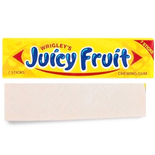 The Original Lolly Store Wrigley's Juicy Fruit Chewing. Gum Stick Packs (BB 11/06/22) 3 The Original Lolly Store Wrigley's Juicy Fruit Chewing. Gum Stick Packs (BB 11/06/22)