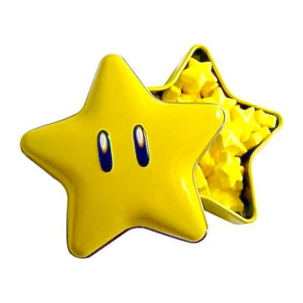 The Original Lolly Store Nintendo Super Star Candies (Collectable Tin). 3 The Original Lolly Store Nintendo Super Star Candies (Collectable Tin).