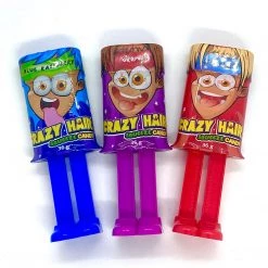 The Original Lolly Store Crazy Hair Squeeze Candy Lollies