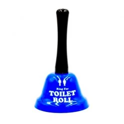 The Original Lolly Store Bell - Ring For The Toilet Roll Novelty Bell