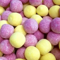The Original Lolly Store English Rhubarb & Custard Chewy Bon Bons 1kg Lollies