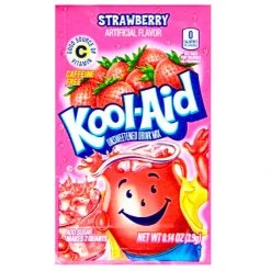 The Original Lolly Store Kool-Aid Strawberry Drink Mix Unsweetened