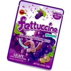 The Original Lolly Store Gummy Italian Fettuccine Sweet & Sour Grape 50g Lollies