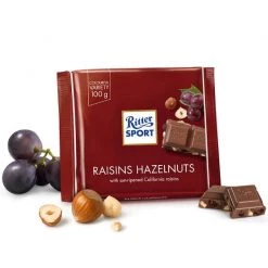The Original Lolly Store Ritter Sport Raisins Hazelnut 100g