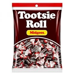 The Original Lolly Store Tootsie Roll Peg Bag Midgees 184g