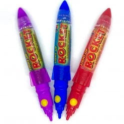 The Original Lolly Store Light Up Rocket Liquid Candy Lollies