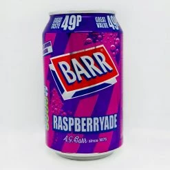 The Original Lolly Store Barr Raspberryade 330ml Drinks, Snacks & Grocery