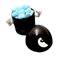 The Original Lolly Store Lollies Super Mario Bullet Bill Candy Collectable Tin