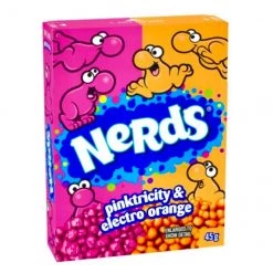 The Original Lolly Store Lollies Nerds- Pinktricity & Electro Orange