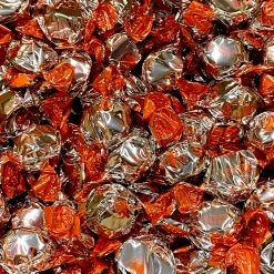 The Original Lolly Store Pink Lady Twist Wraps – Apricot Smoothie Milk Chocolate