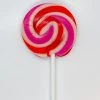 The Original Lolly Store Red, Pink & White Round Handmade Lollipop Lollies