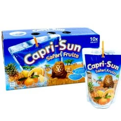 The Original Lolly Store Drinks, Snacks & Grocery Capri-Sun Safari Fruits 200ml