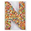 The Original Lolly Store Milk Chocolate Freckle Letter N. 40g Birthday Treats