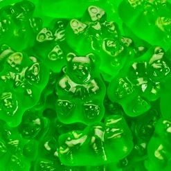 The Original Lolly Store American Green Apple Gummy Bears Lollies
