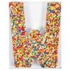 The Original Lolly Store Milk Chocolate Freckle Letter W. 40g