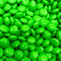 The Original Lolly Store Green Chocolate Buttons( Like Smarties) Kids Lollies & Chocolates