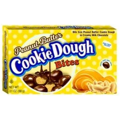 The Original Lolly Store Peanut Butter Cookie Dough Bites Movie Box 88g Lollies