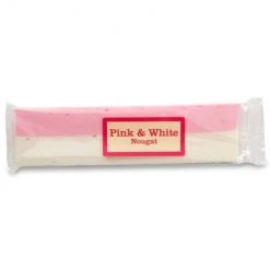 The Original Lolly Store The Real Candy Co. Pink & White Nougat Bars 150g