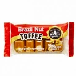 The Original Lolly Store Walkers Brazil Nut Toffee Slab 100g