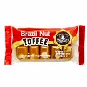 The Original Lolly Store Walkers Brazil Nut Toffee Slab 100g 3 The Original Lolly Store Walkers Brazil Nut Toffee Slab 100g