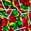 The Original Lolly Store 4 X Rosey Apple Lollipops 1 The Original Lolly Store 4 X Rosey Apple Lollipops