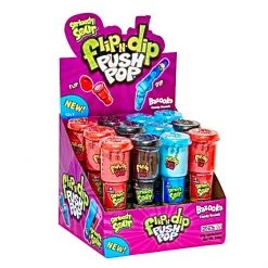 The Original Lolly Store Lollies Flip ‘n’ Dip Seriously Sour Push Pop (Assorted Flavours) 11 The Original Lolly Store Lollies Flip ‘n’ Dip Seriously Sour Push Pop (Assorted Flavours)