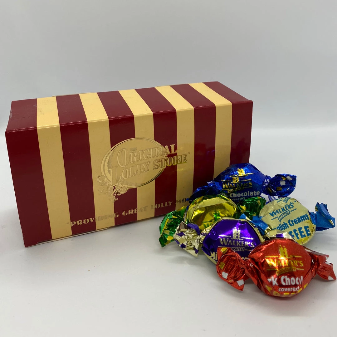 The Original Lolly Store Gift Box Assorted Toffees & Chocolate Eclairs (Walkers) Birthday Treats 3 The Original Lolly Store Gift Box Assorted Toffees & Chocolate Eclairs (Walkers) Birthday Treats
