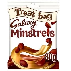 The Original Lolly Store Galaxy Minstrels Chocolate Treat Bags 80g
