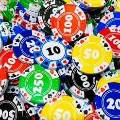 The Original Lolly Store Milk Chocolate Casino Chips