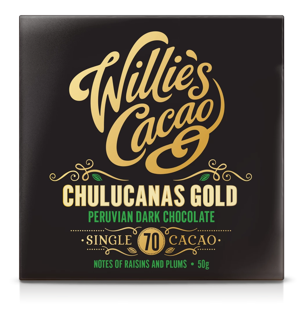 The Original Lolly Store Chocolates Willie's Cacao Chulucanas Gold 70% Peruvian Dark Chocolate 3 The Original Lolly Store Chocolates Willie's Cacao Chulucanas Gold 70% Peruvian Dark Chocolate