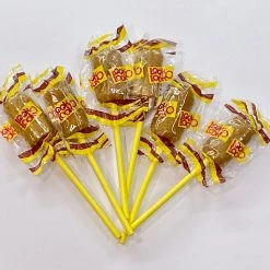 The Original Lolly Store Dutch Licorice Salmiak Lollipops (6 Pack)