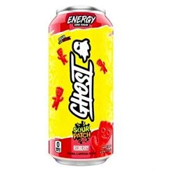 The Original Lolly Store Ghost Energy Sour Patch Kids Raspberry Sour Lollies