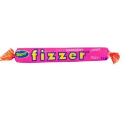The Original Lolly Store Lollies Fizzer Strawberry Bar (Pink)