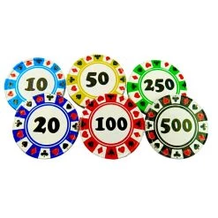 The Original Lolly Store Milk Chocolate Casino Chips